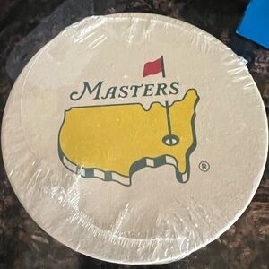 Masters Golf drink coasters, pack of 12 (new)